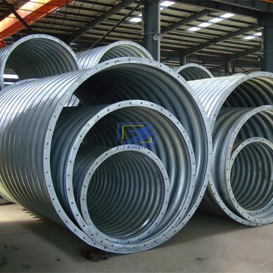 Drainage helical corrugated steel culvert pipe